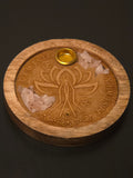 Luxe Wierookhouder Namaste - Rozenkwarts