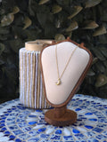 Maan ketting goud