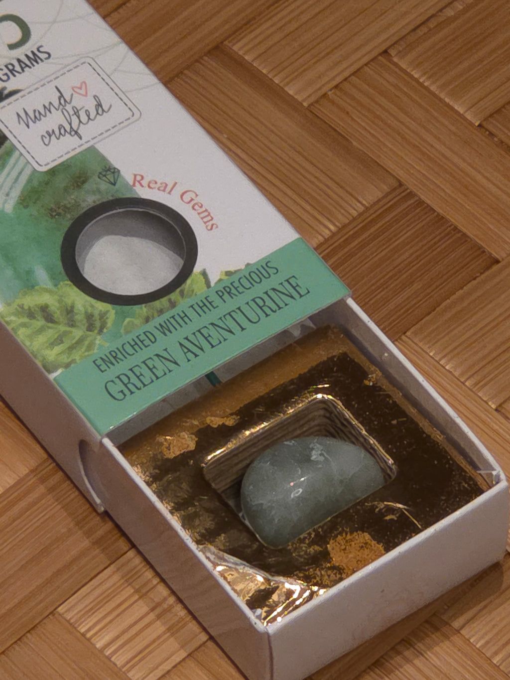 Good Luck Edelsteen Wierook – Patchouli & Groene Aventurijn