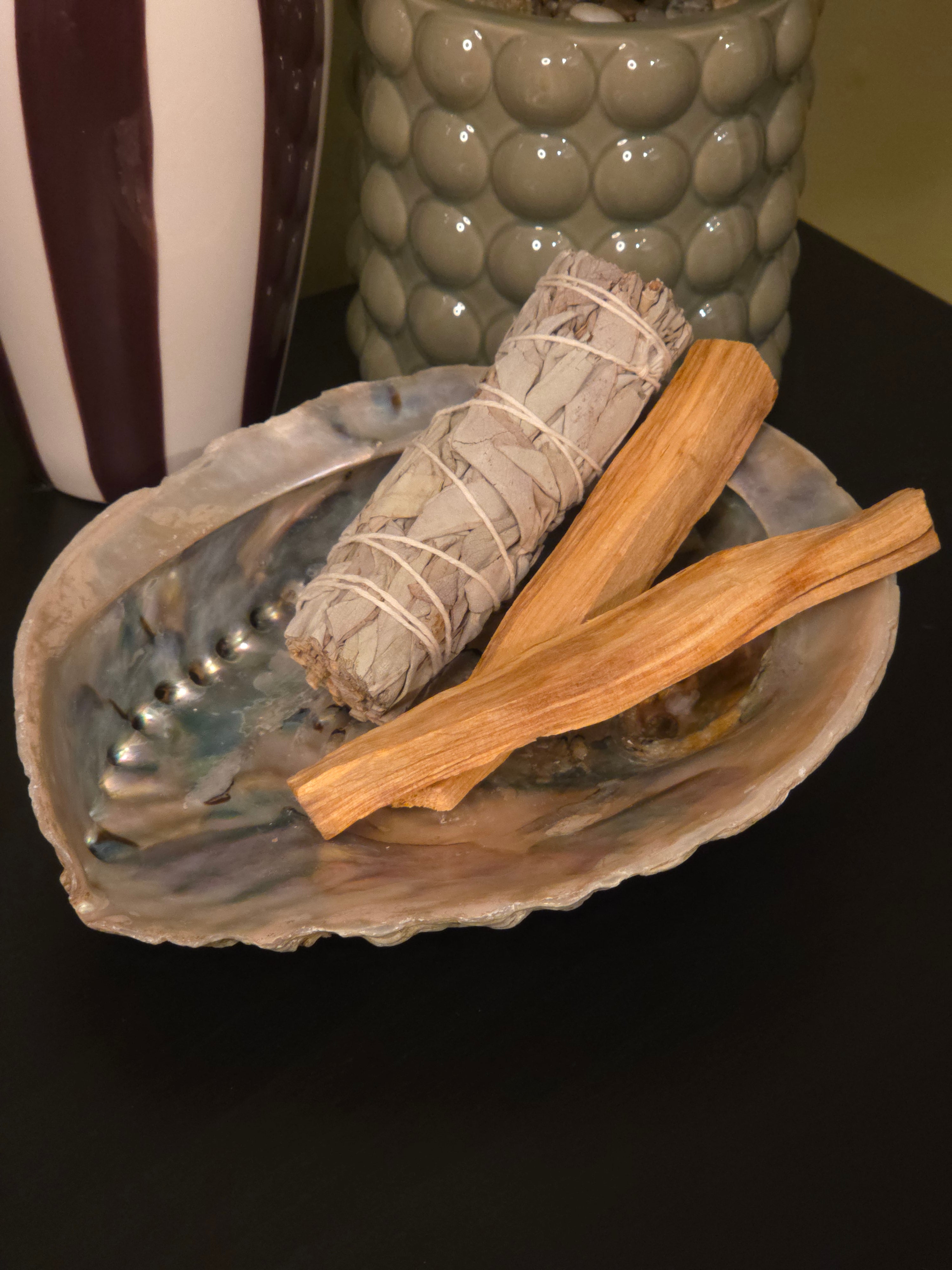Witte salie smudge stick