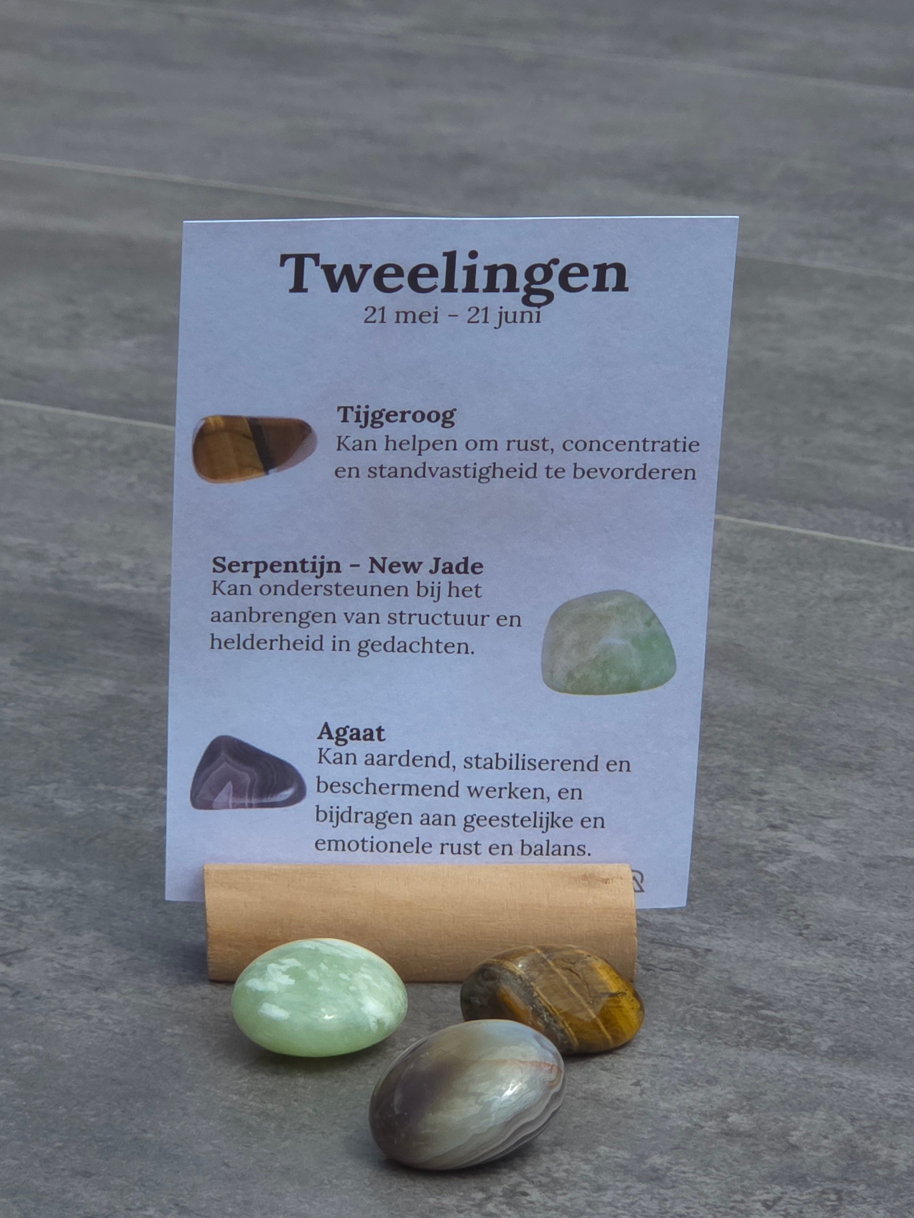 Sterrenbeeld setje Tweelingen