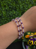 Goudendriehoek armband 4mm
