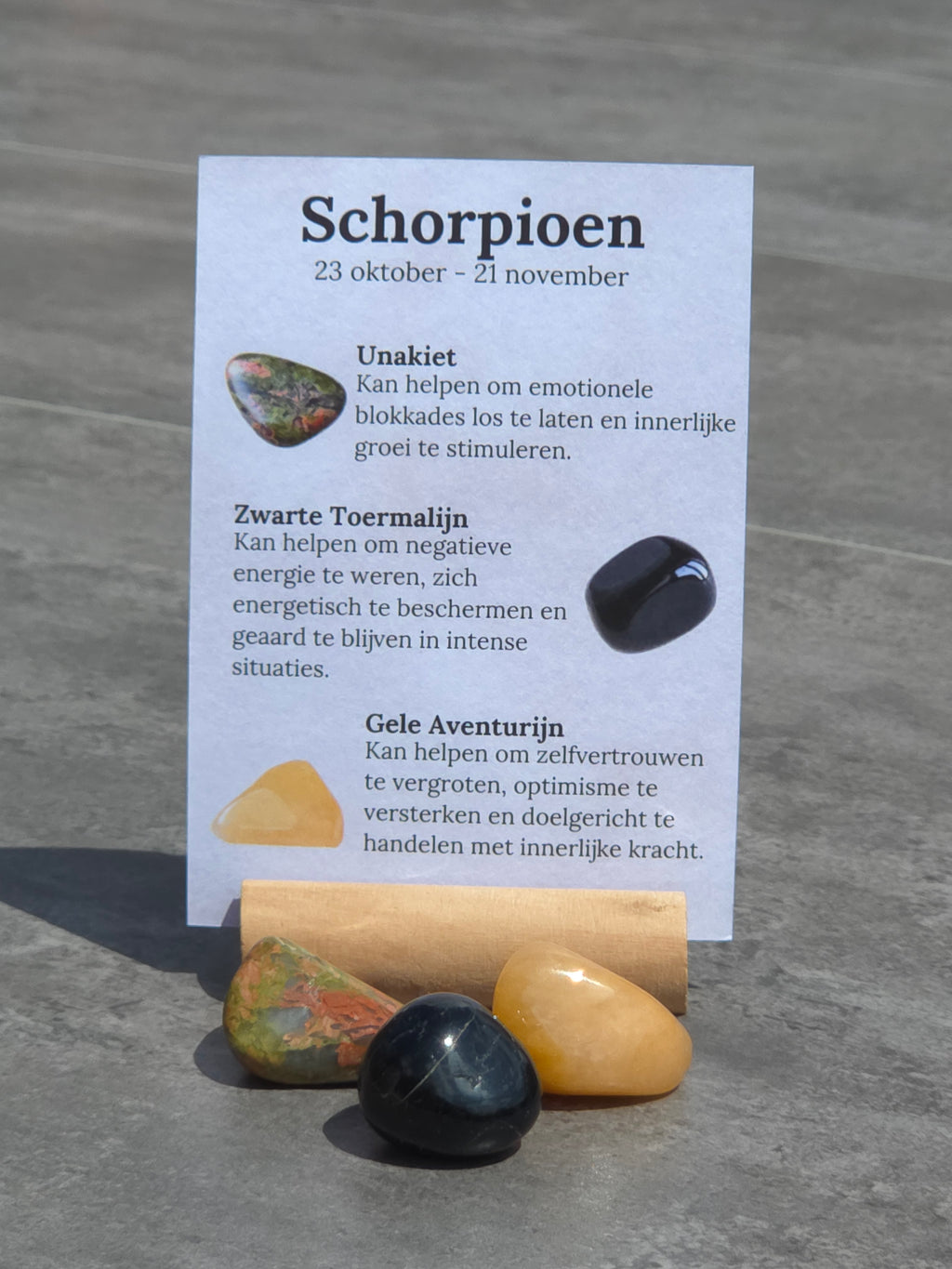 Sterrenbeeld setje Schorpioen