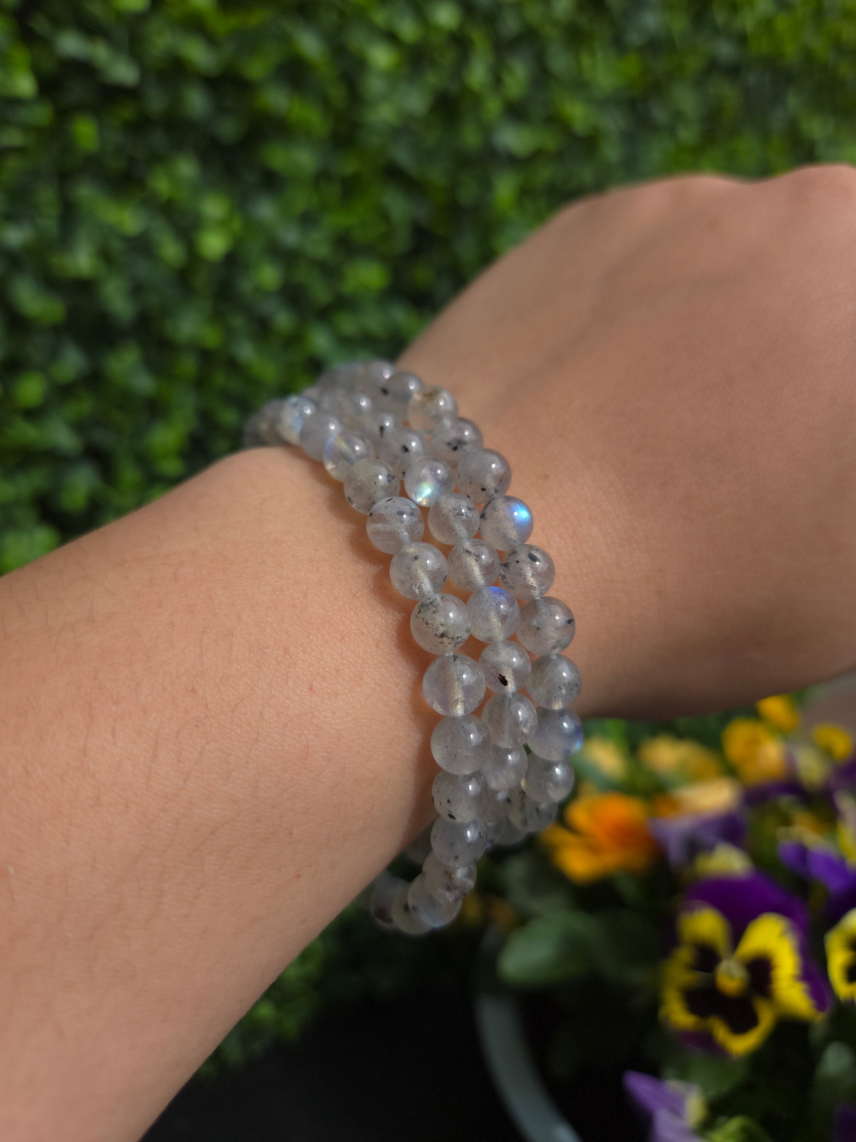 Labradoriet armband 6mm