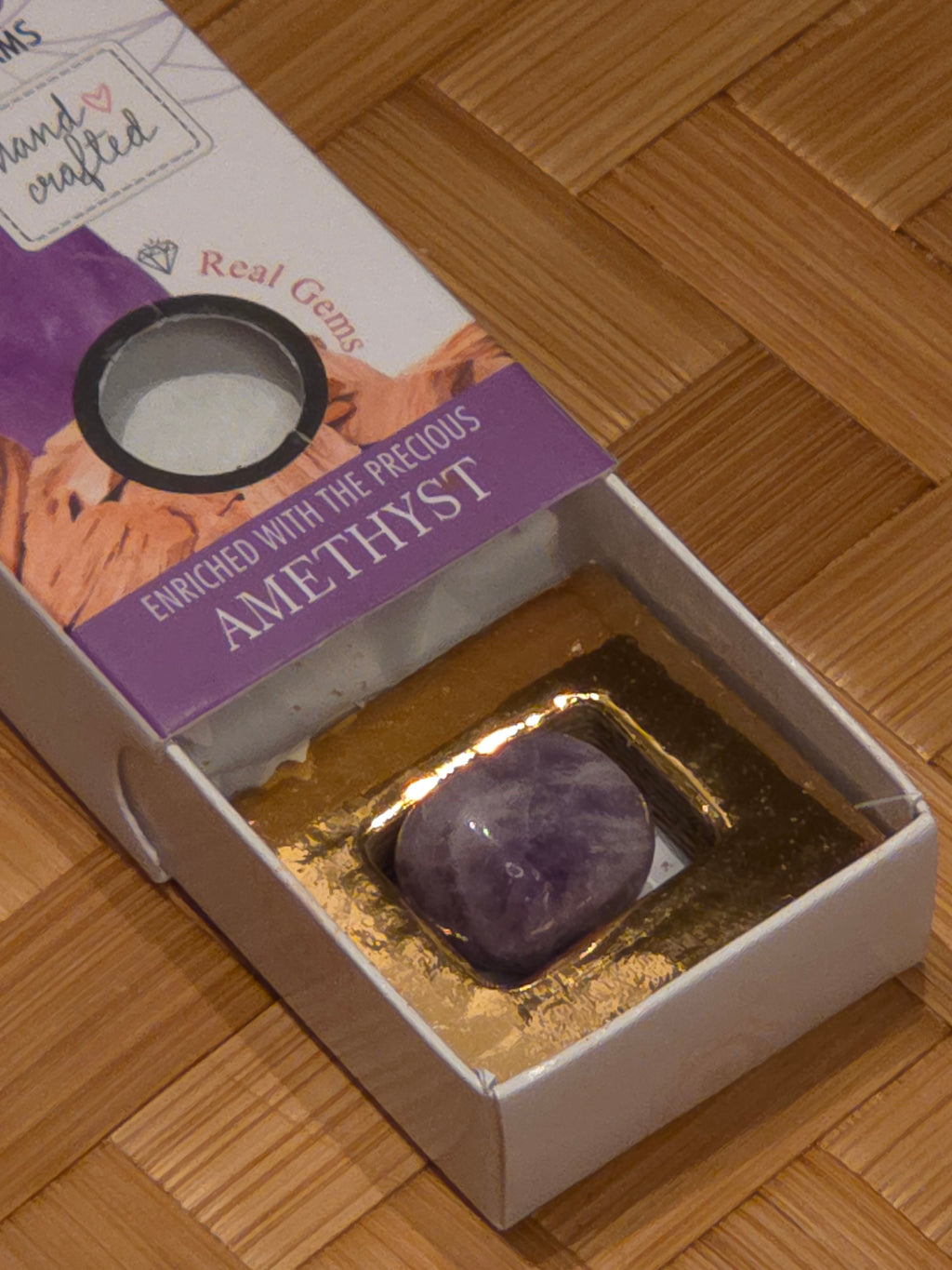 Healing Edelsteen Wierook – Lavendel & Amethist