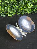 Agaat Vlinder Zilver