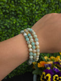 Amazoniet armband 6mm