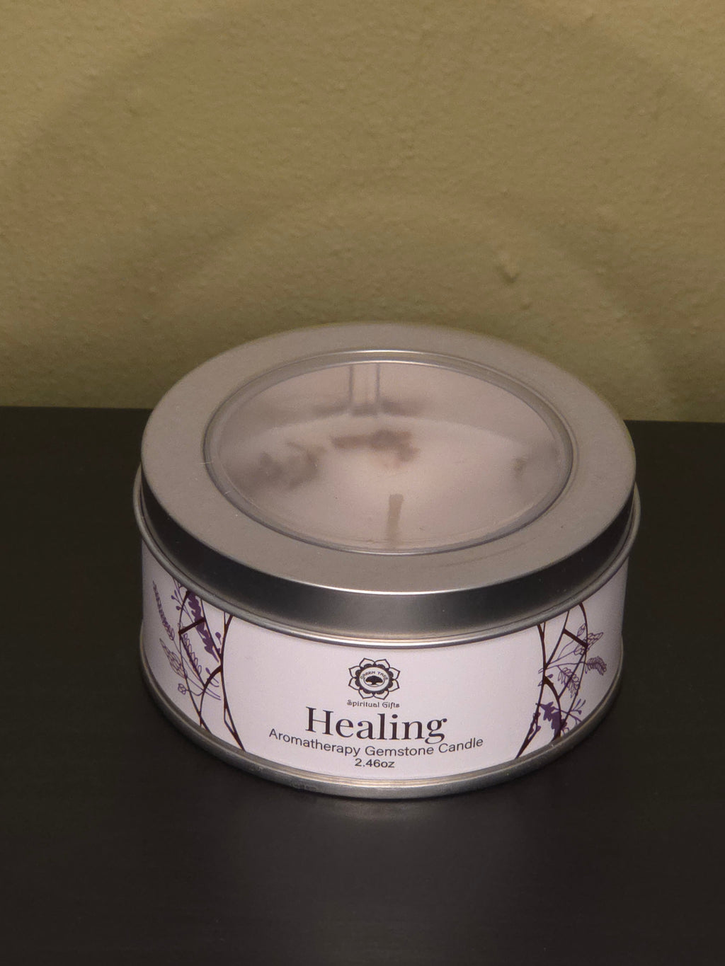 Healing Travel Tin – Lavendel & Amethist (70g)