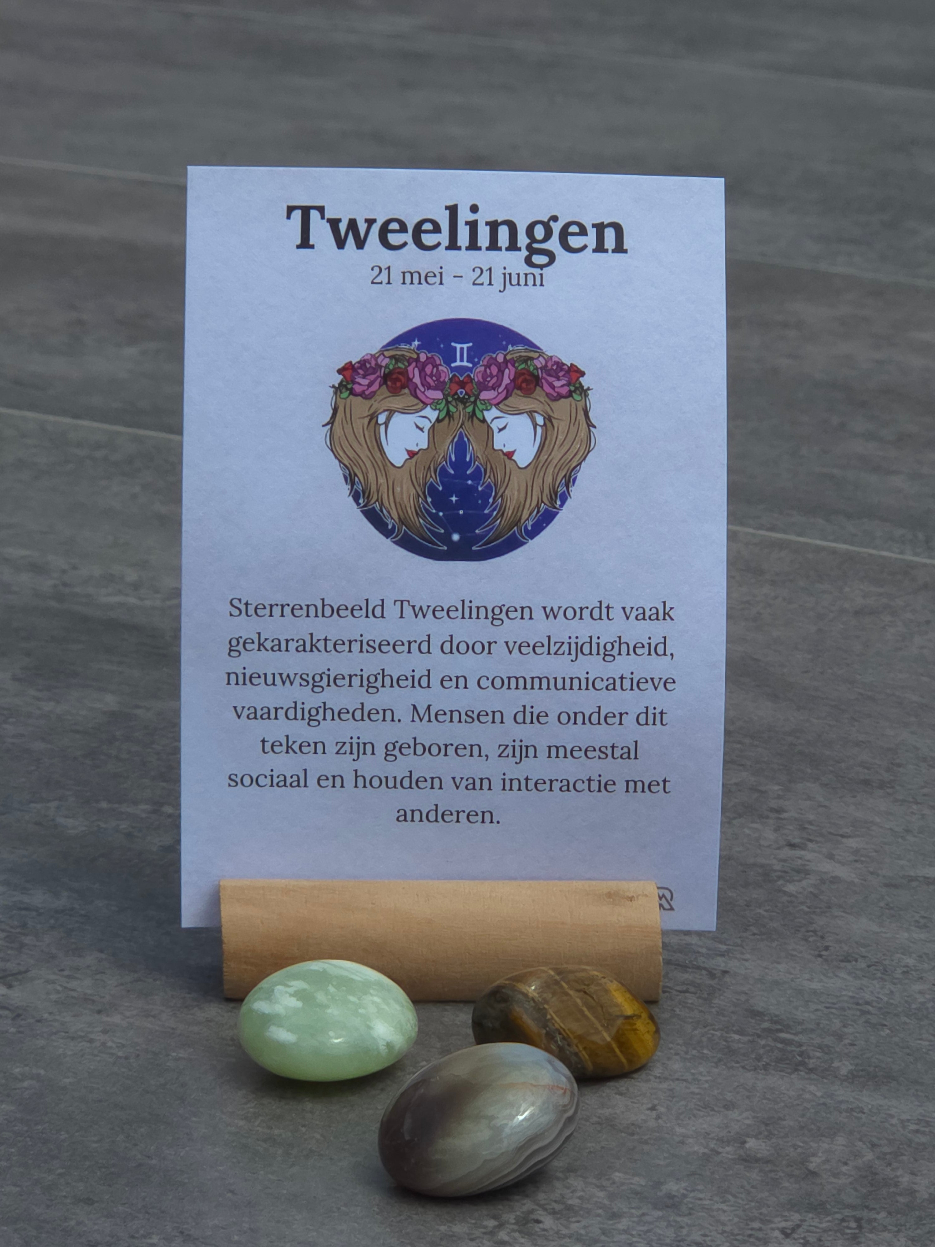 Sterrenbeeld setje Tweelingen