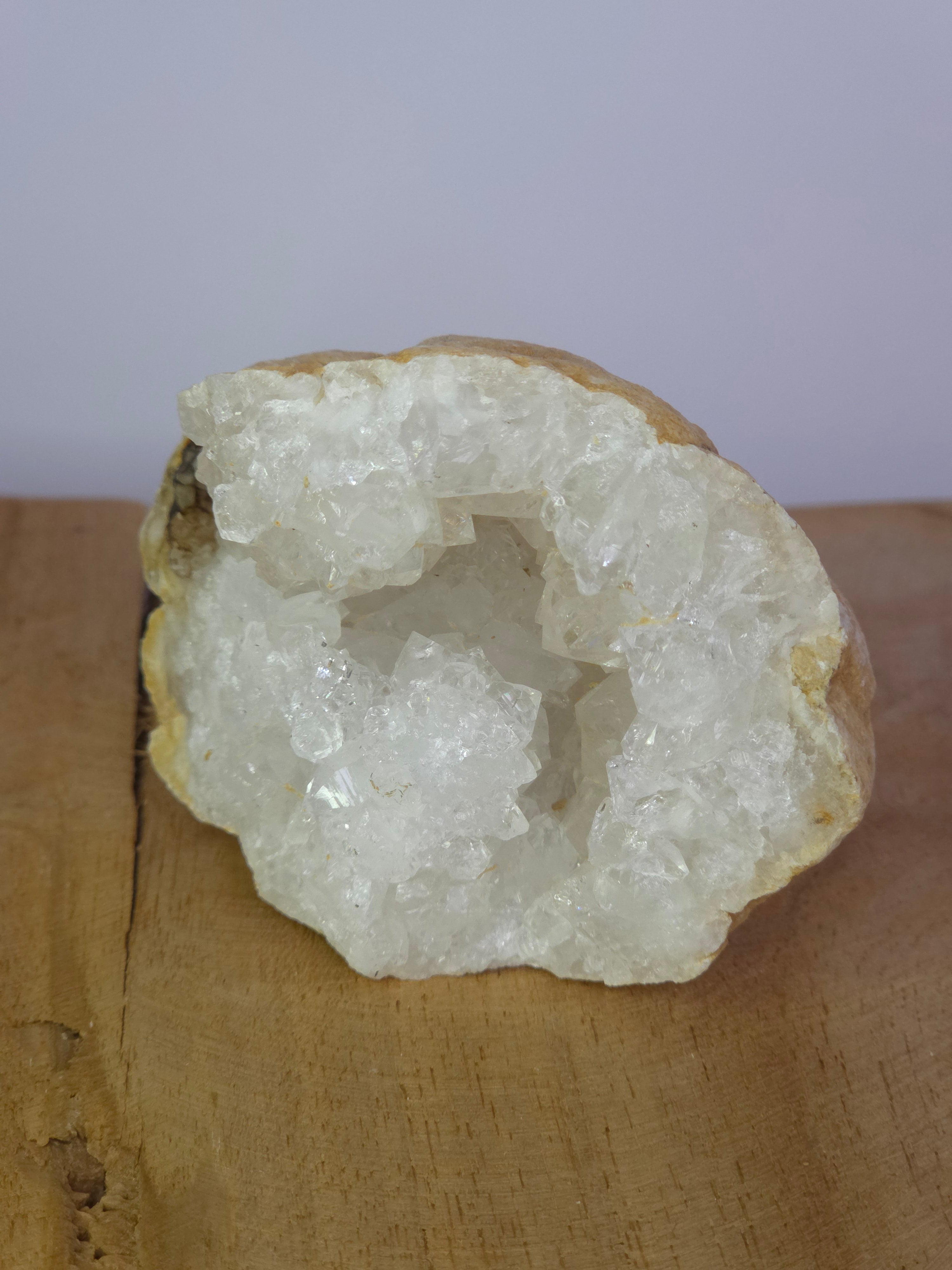 Bergkristal 1/2 geode S